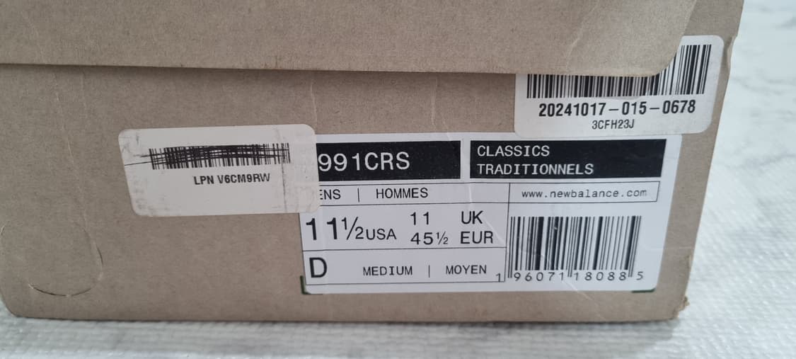뉴발란스 991 에임레온도르 uk 그레이 295 상품이미지10