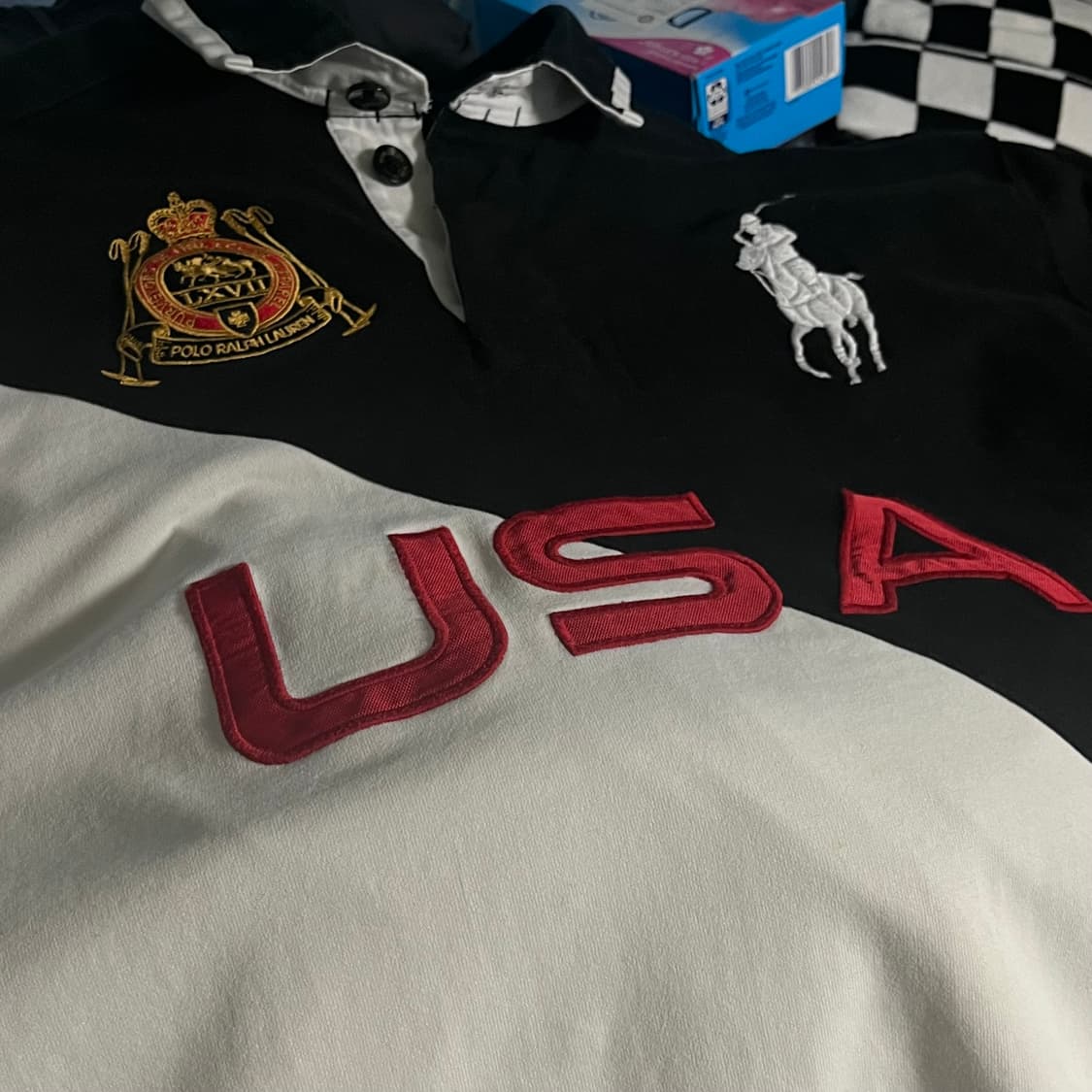 폴로 랄프로렌 USA 빅포니 럭비티 XXL 상품이미지4