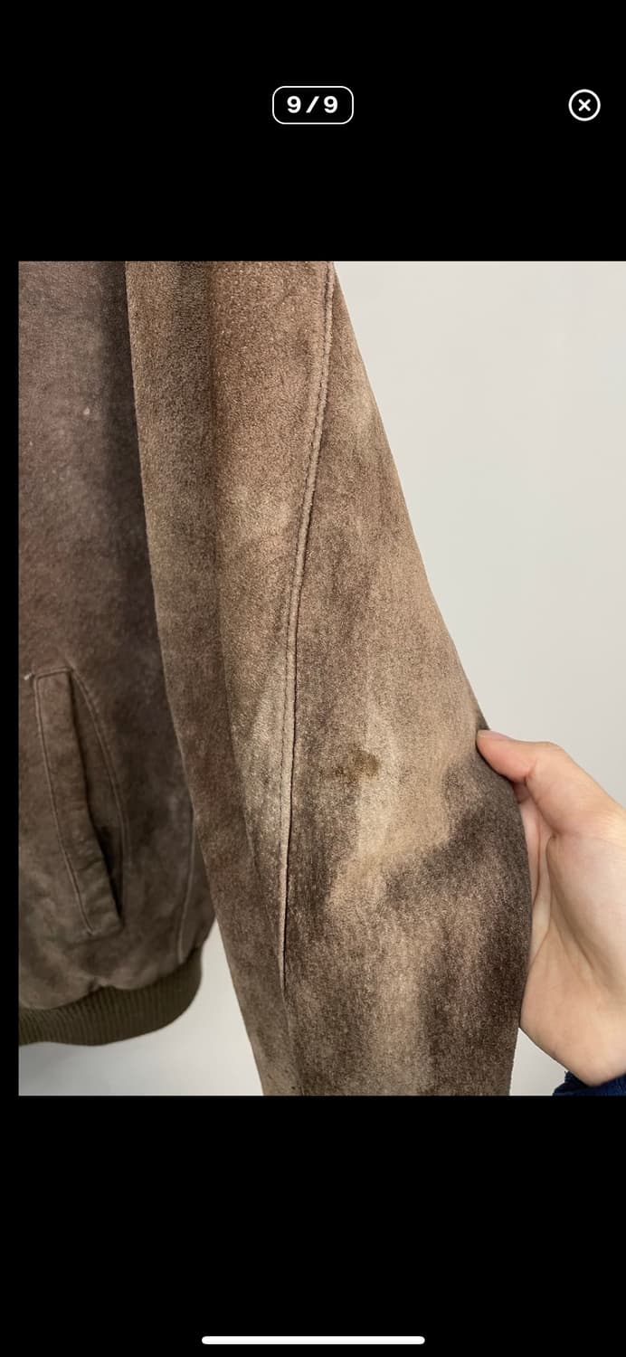 빈티지 트로피 클럽 스웨이드 봄버 자켓 A2791 상품이미지9