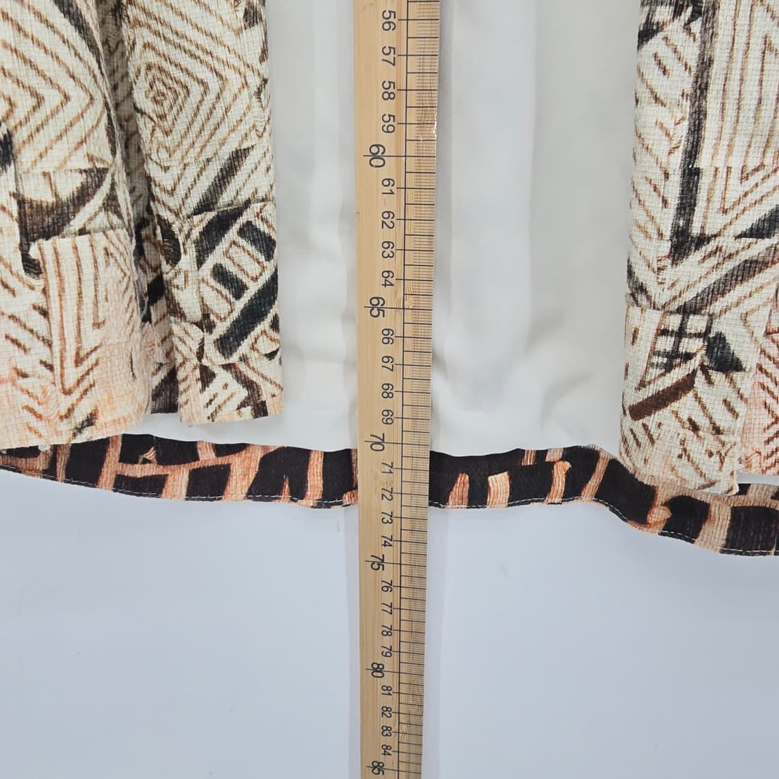 자라 베이직 프린트 기모노 블레이저 카프탄 프록 재킷 상품이미지6