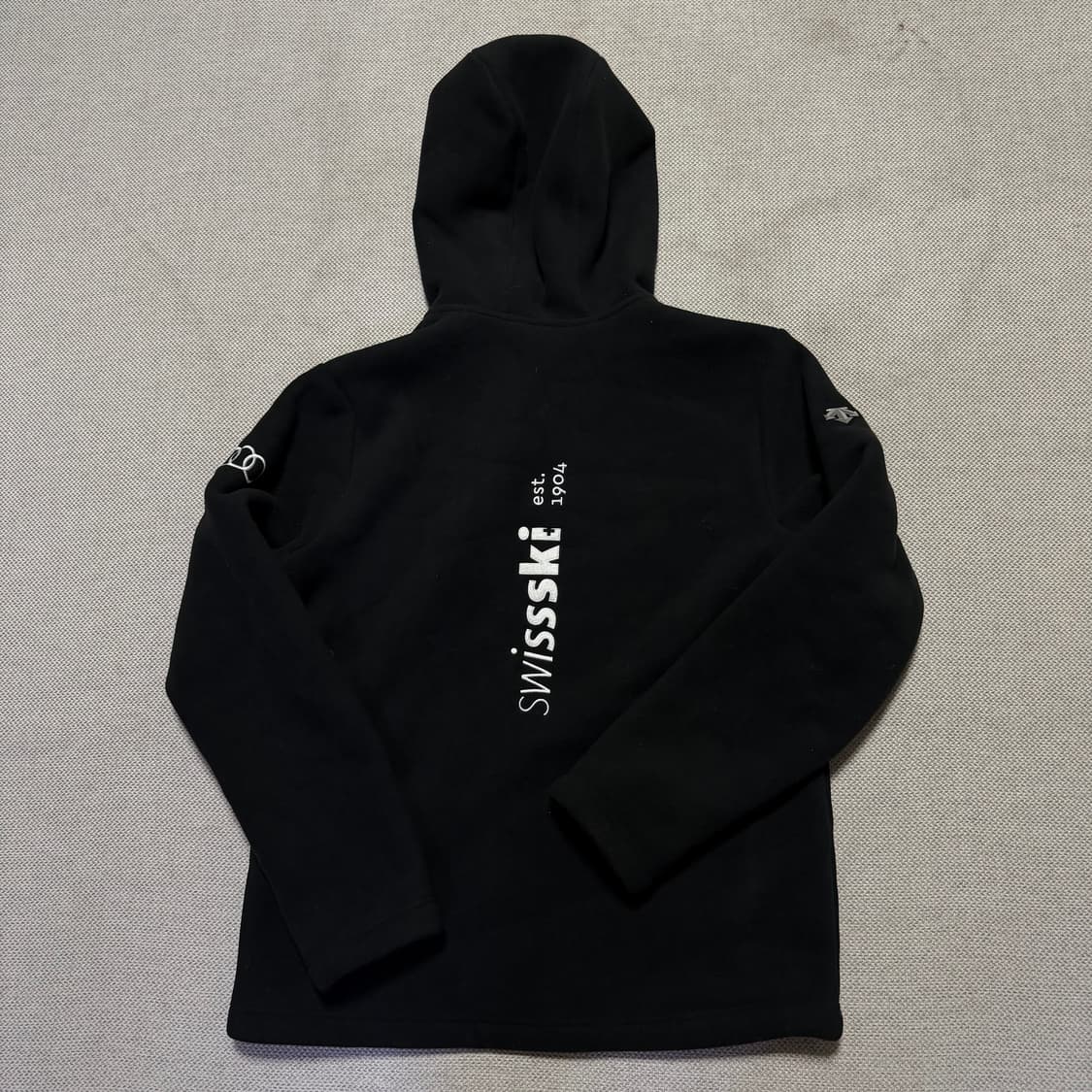 데상트 아우디 플리스 후디 자켓 상품이미지7