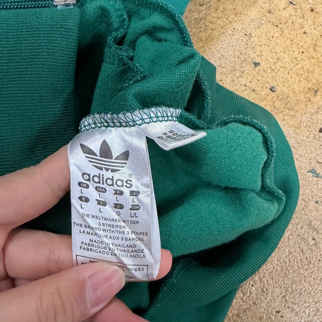 아디다스 그린 초노 브라질 져지 트랙탑 상품이미지6