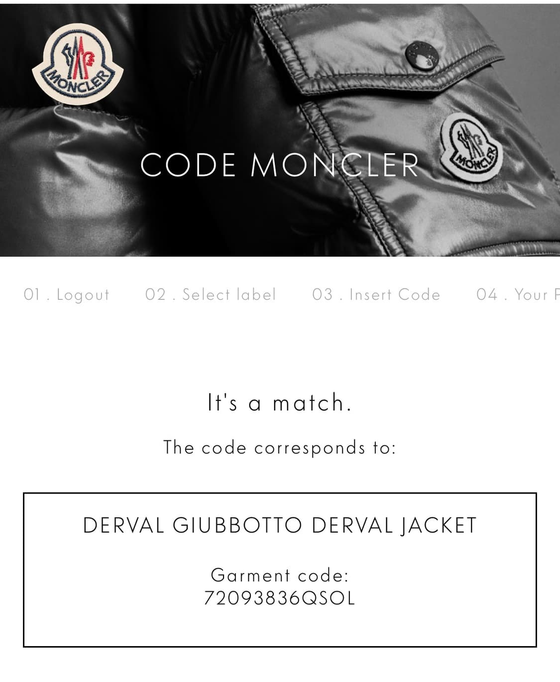 몽클레어 프리마로프트 구스 경량 후드점퍼 (95사이즈) 상품이미지9