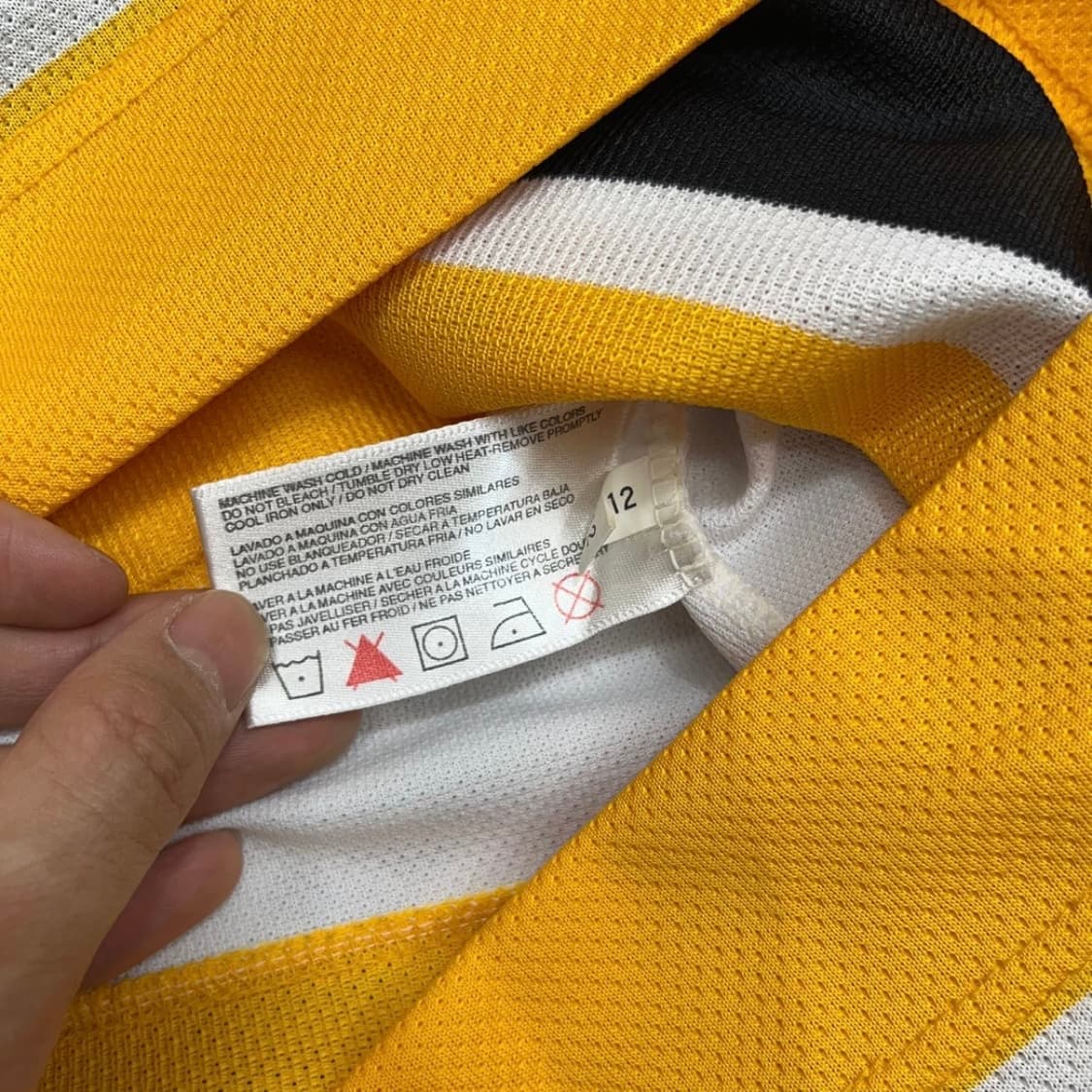 [XL] 90s NHL DAFOE 로고 유니폼 상품이미지10