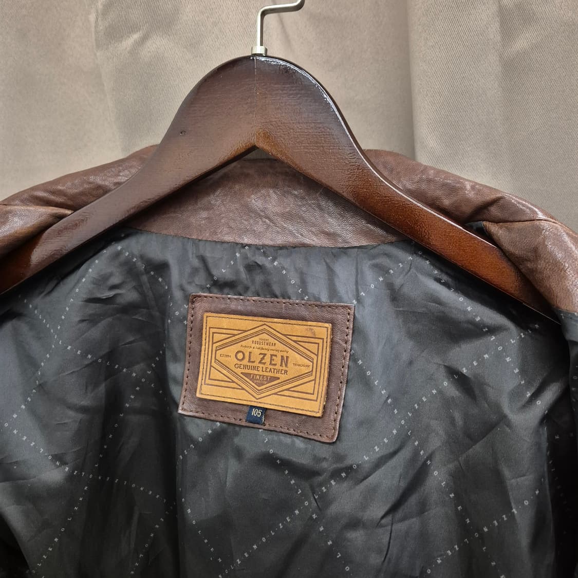 올젠 양가죽 자켓 105 상품이미지5
