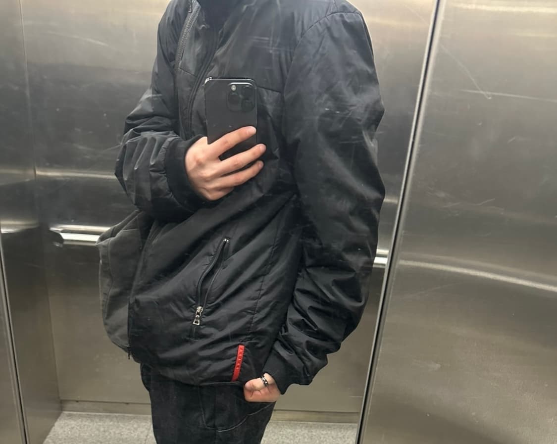 프라다 하이넥 자켓 상품이미지1