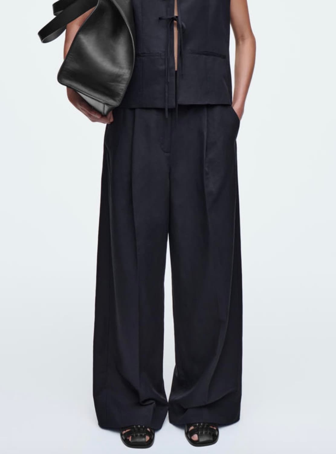 코스 리오셀 린넨 블렌디드 팬츠 상품이미지1