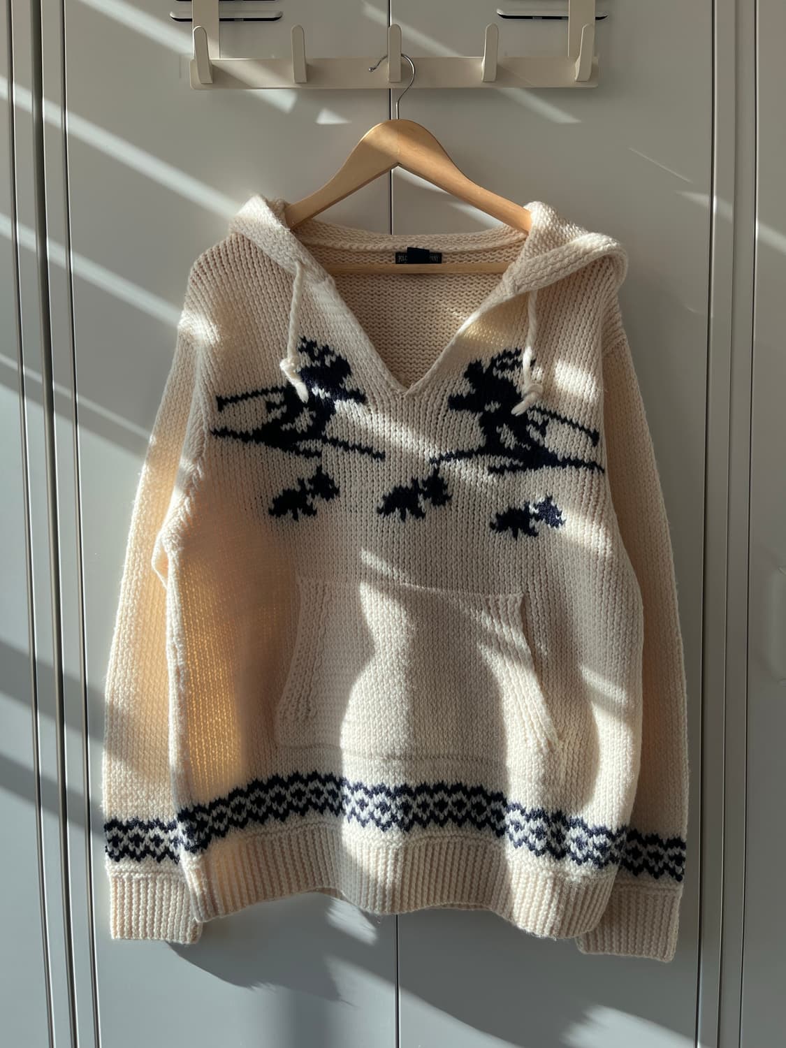 (Rare) Polo jeans company 스키 후드 울니트 상품이미지1