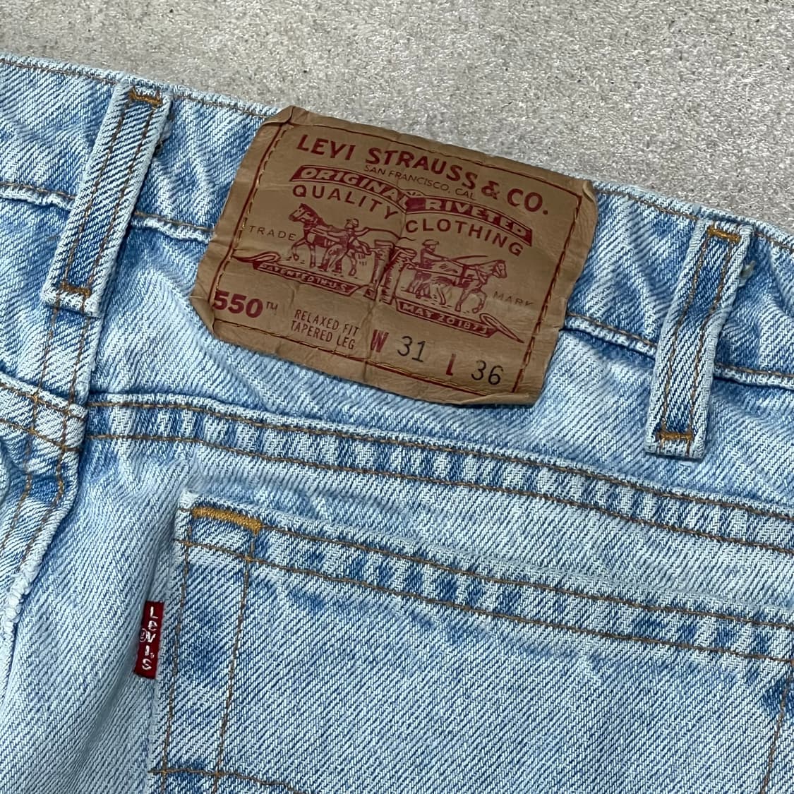 usa 리바이스 550 데님팬츠 s10163 상품이미지8