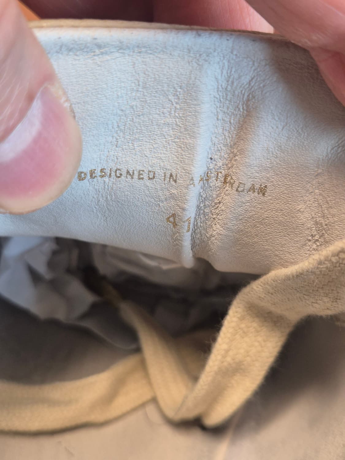 실착용1회  260-265 (41) 정품 메이슨즈 스니커즈  상품이미지4