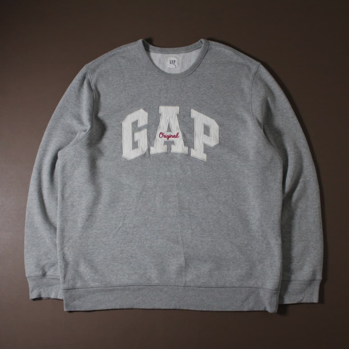 GAP 갭 기모 그레이 맨투맨 상품이미지1