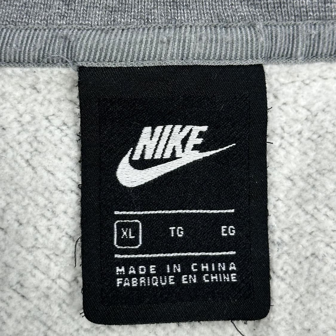 나이키 nsw 빅로고 그레이 맨투맨 (XL) 상품이미지5