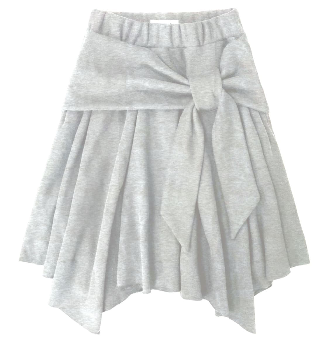 체메씨 언발란스스커트 멜란지 판매해요 상품이미지1