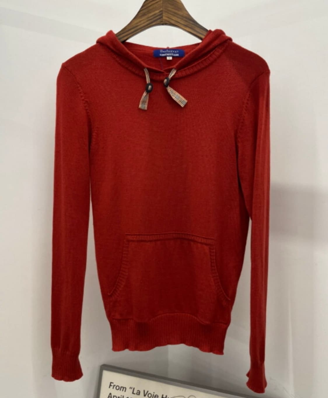 버버리 블루라벨 후드 니트 상품이미지1