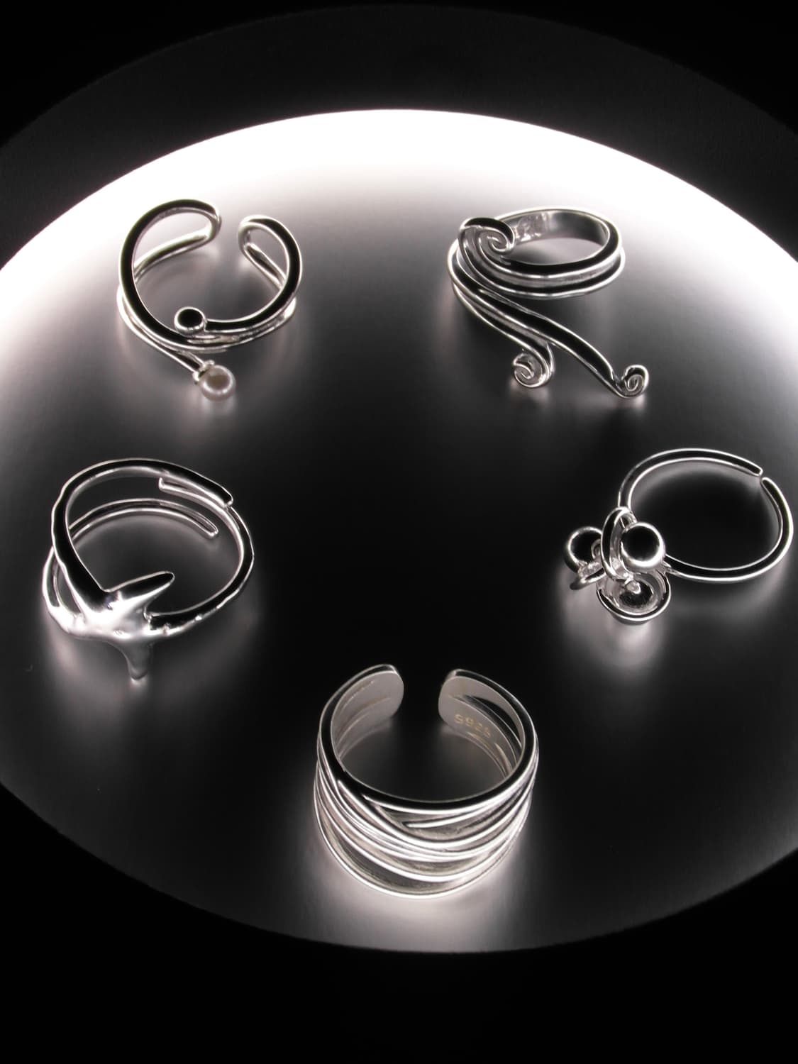Surf wave ring _ silver 925 상품이미지4