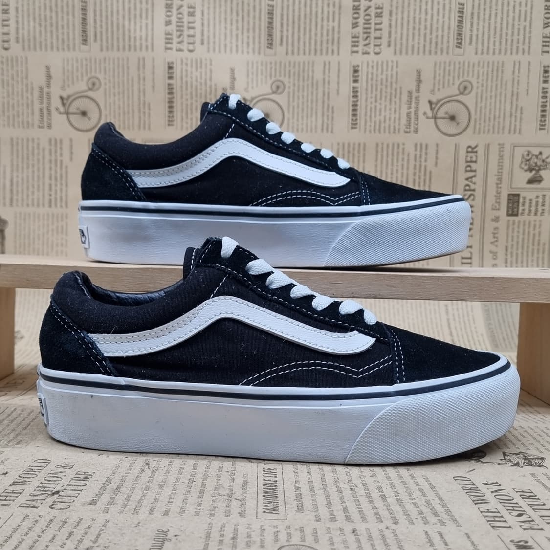 반스 올드스쿨 플랫폼 여성스니커즈230 상품이미지1