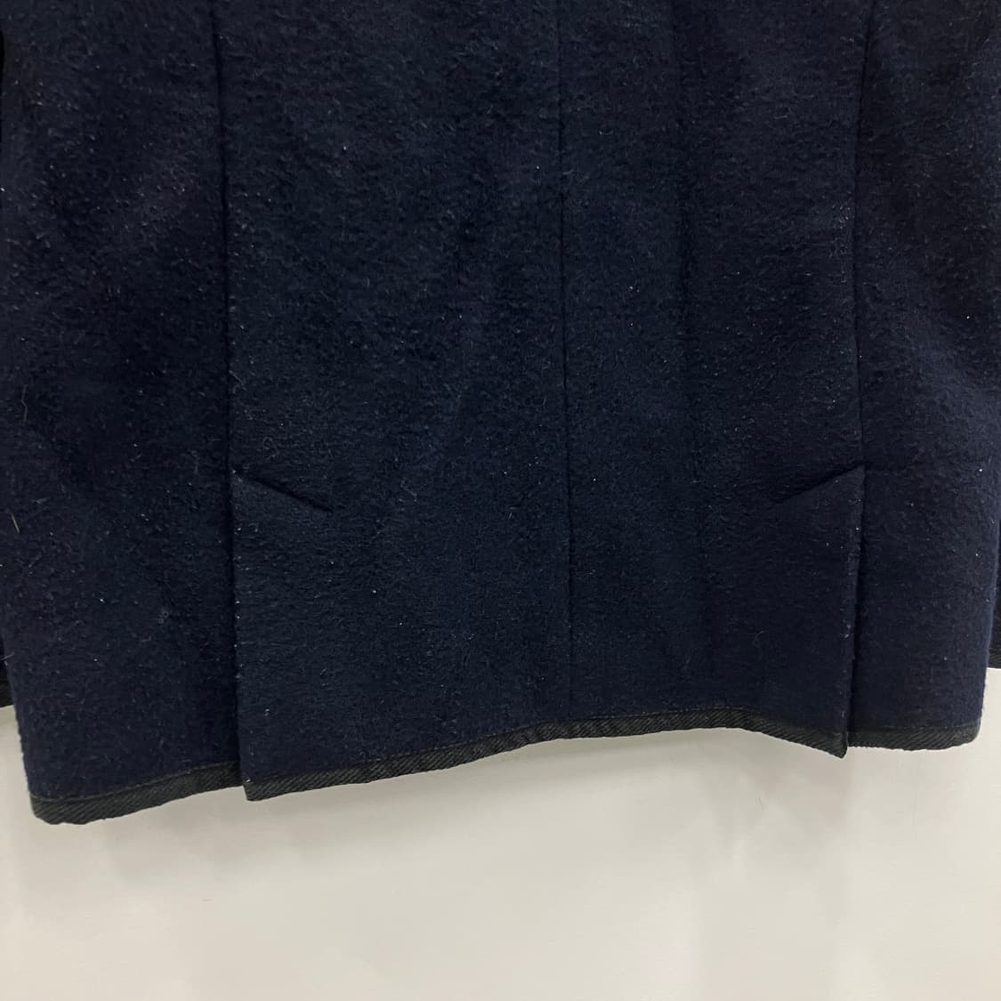 단톤 네이비 후드 더플 코트 36 상품이미지7