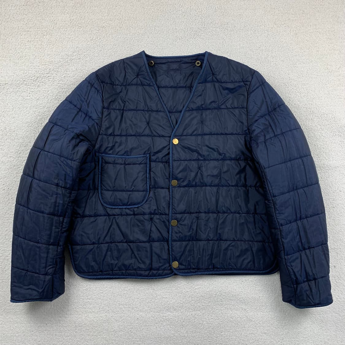 CP컴퍼니 이태리 메이드 2in1 네이비 울 하프코트 상품이미지6