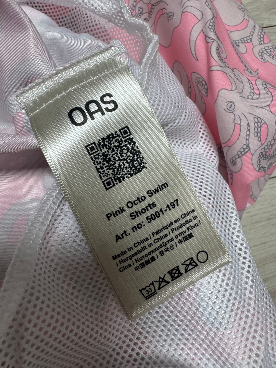 OAS 핑크 수영복 XL (새상품) 상품이미지9