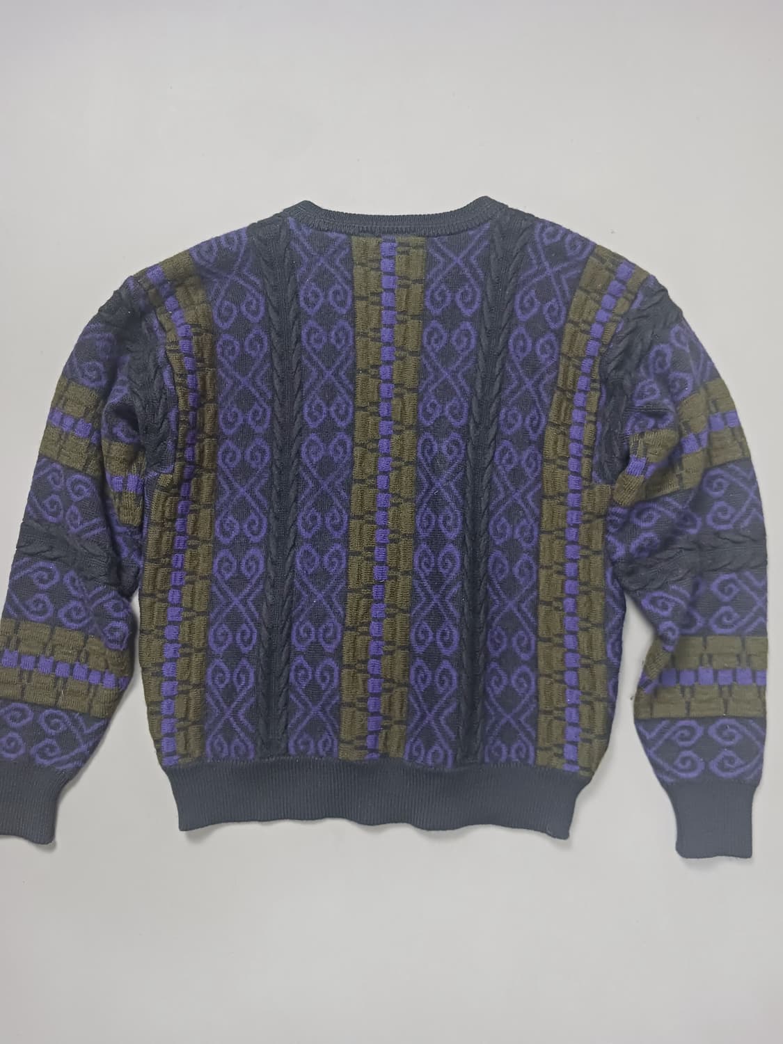 [L] 모딜리아니 이태리 빈티지 패턴 울 니트 상품이미지6