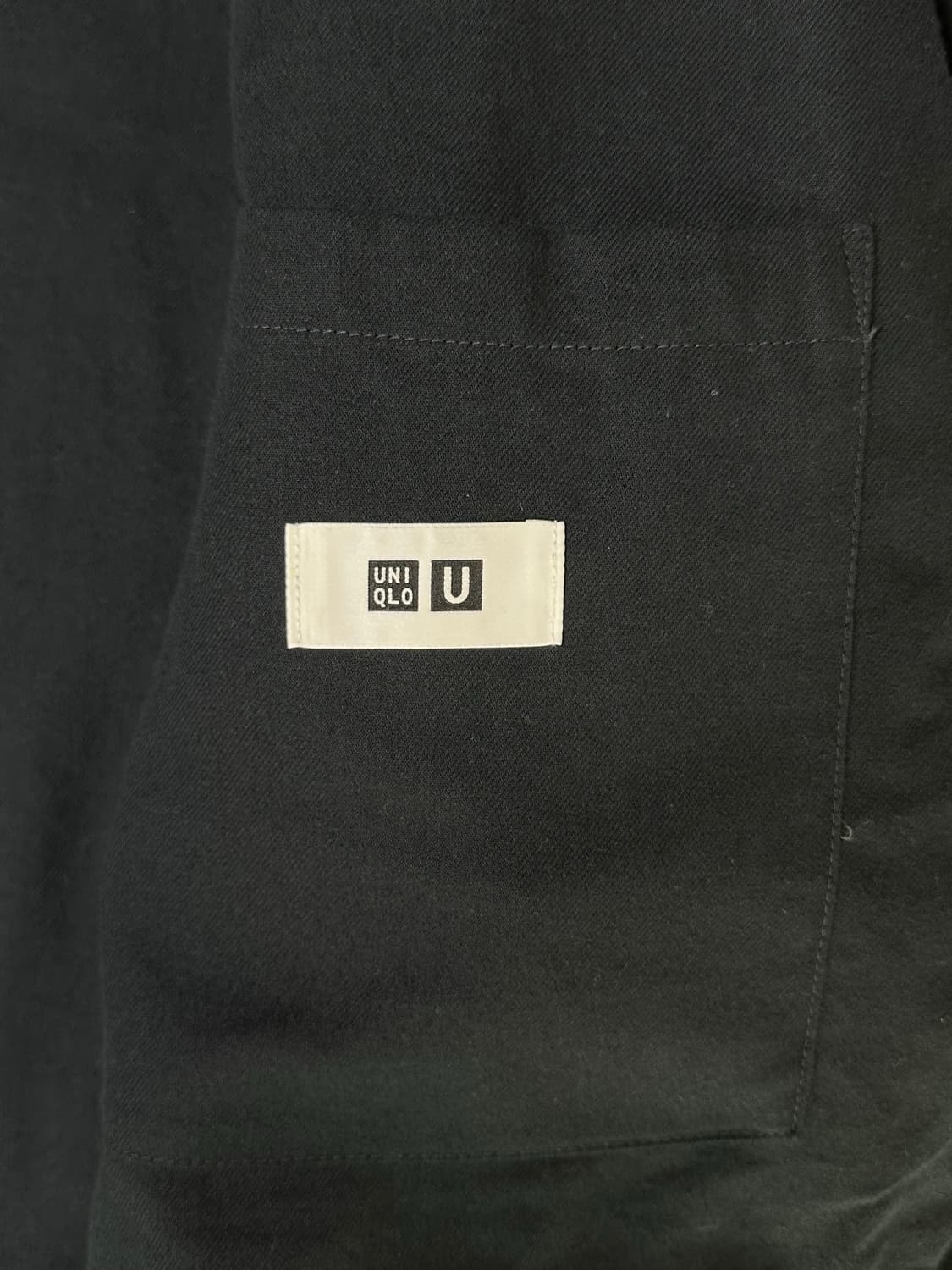 유니클로u 22fw 유틸리티 쇼트 블루종 상품이미지7