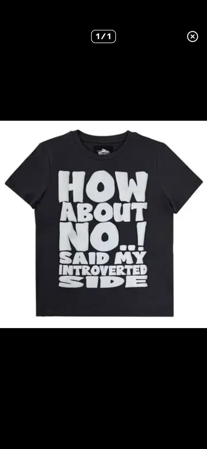 제노리포트 HOW ABOUT NO TEE 차콜 상품이미지1