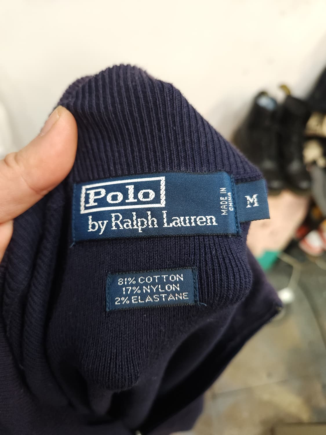 폴로 랄프로렌 00s 스판 코튼 집업자켓 상품이미지6