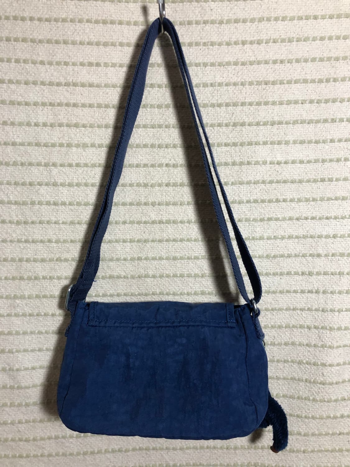 빈티지 키플링 Y2K 나일론 블루 미니 크로스백 여권가방 상품이미지2