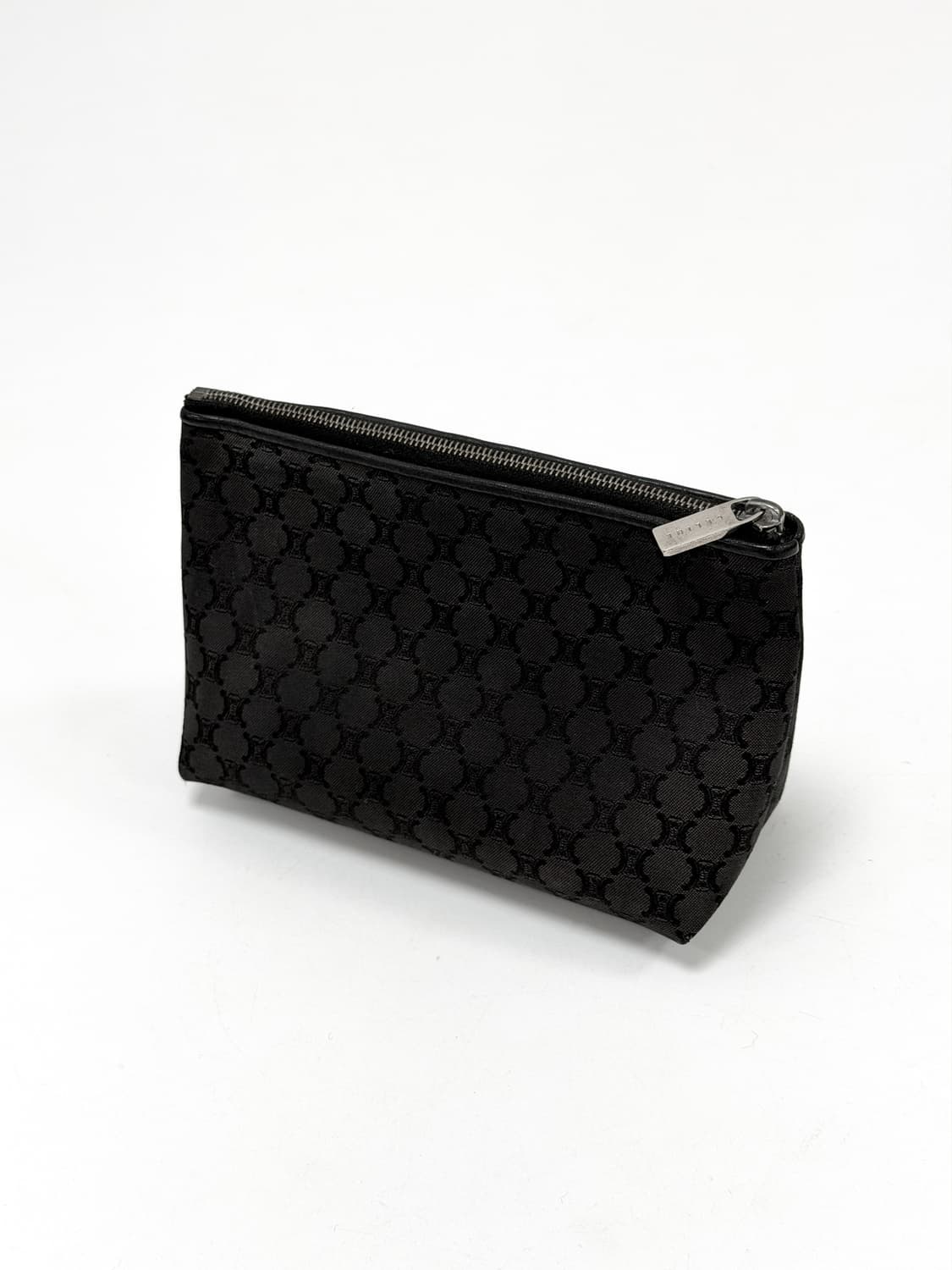 셀린느 블랙 마카담 캔버스 파우치 상품이미지1