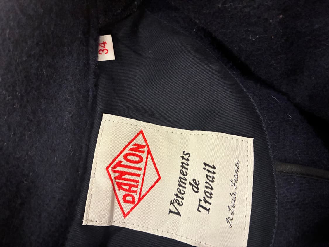 Danton 울혼방코트 34 사이즈 상품이미지3