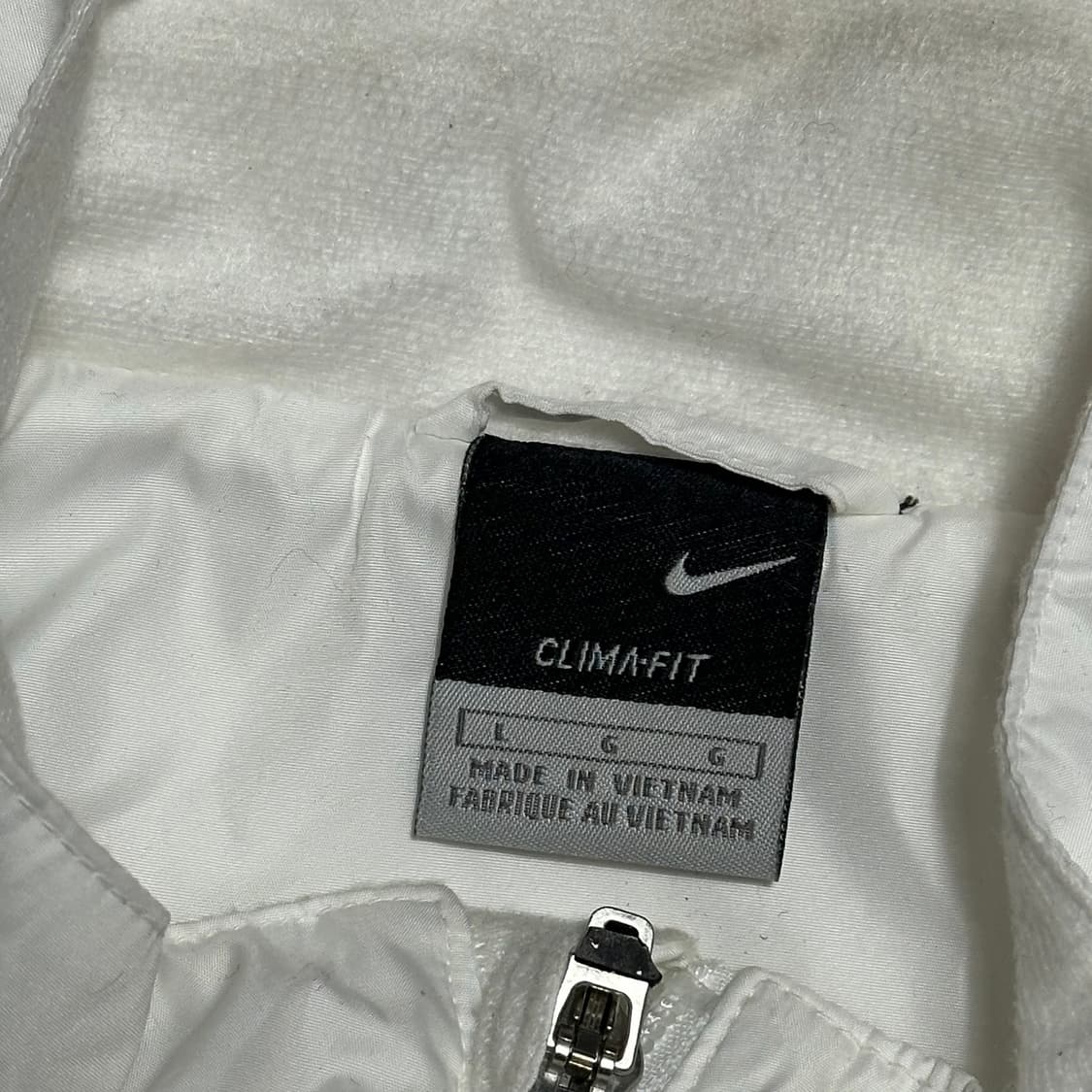 L 나이키 유벤투스 화이트 바람막이 상품이미지4