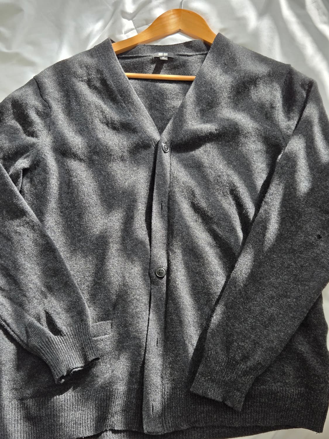 유니클로 램스울 가디건 XL 상품이미지1