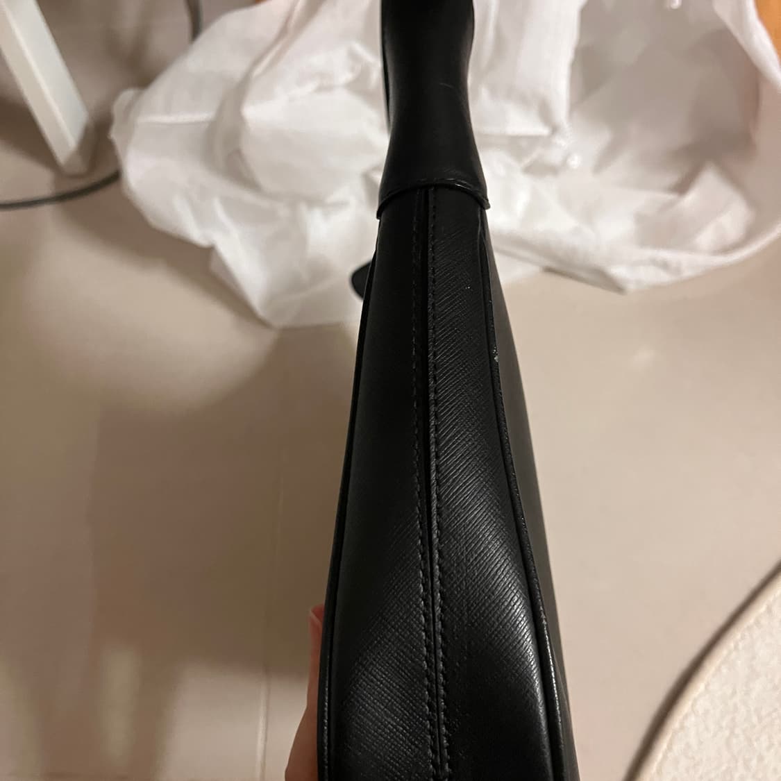 페레가모 블랙 간치니 숄더백 상품이미지8