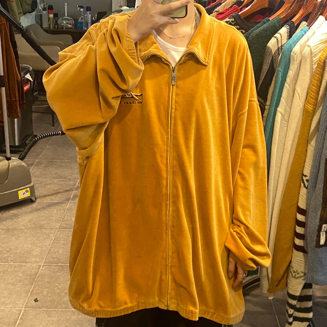 [NO.9] Pelle Pelle 벨벳 져지 상품이미지2