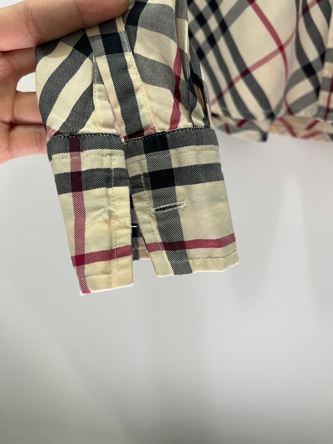 S) Burberry 버버리 노바체크 셔츠 상품이미지6