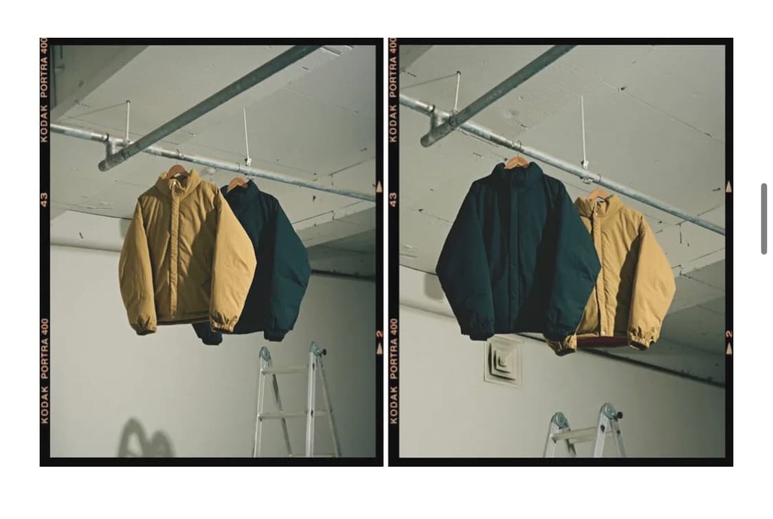 듀테로 90s DEUTERO Down Jacket Beige 패딩판매 상품이미지8