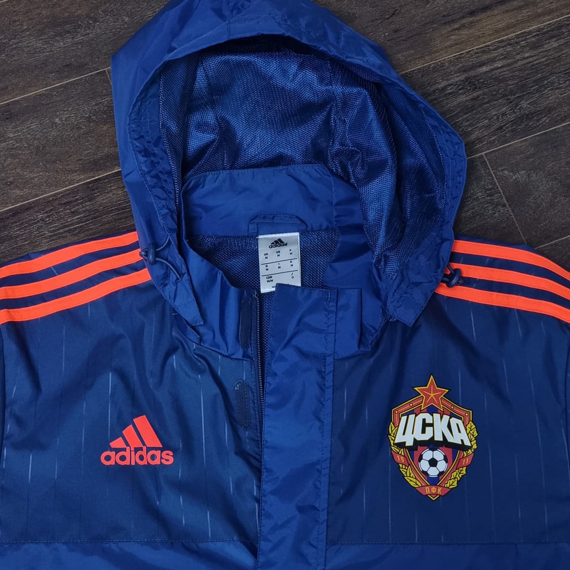 [해외M] CSKA 모스크바 아디다스 바람막이 윈드브레이커 유니폼 상품이미지2