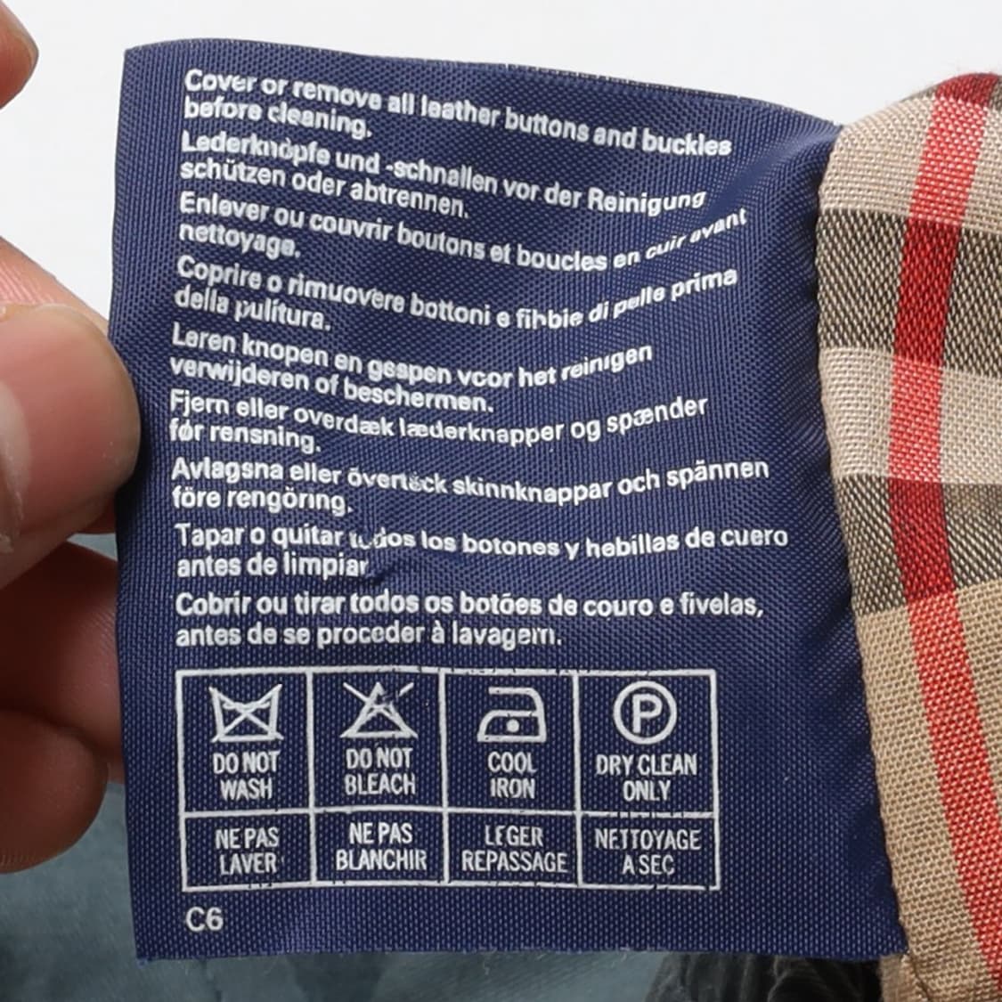 버버리 Burberrys' Crest Logo Blouson Jacket 상품이미지9