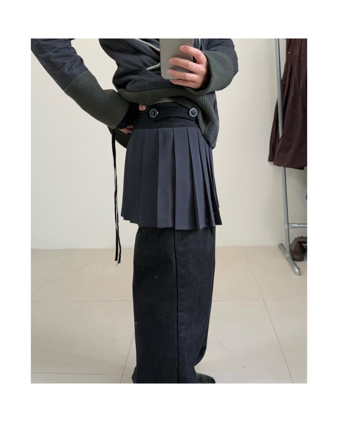 빈티지 레이어드 스커트(개인결제창) 상품이미지4