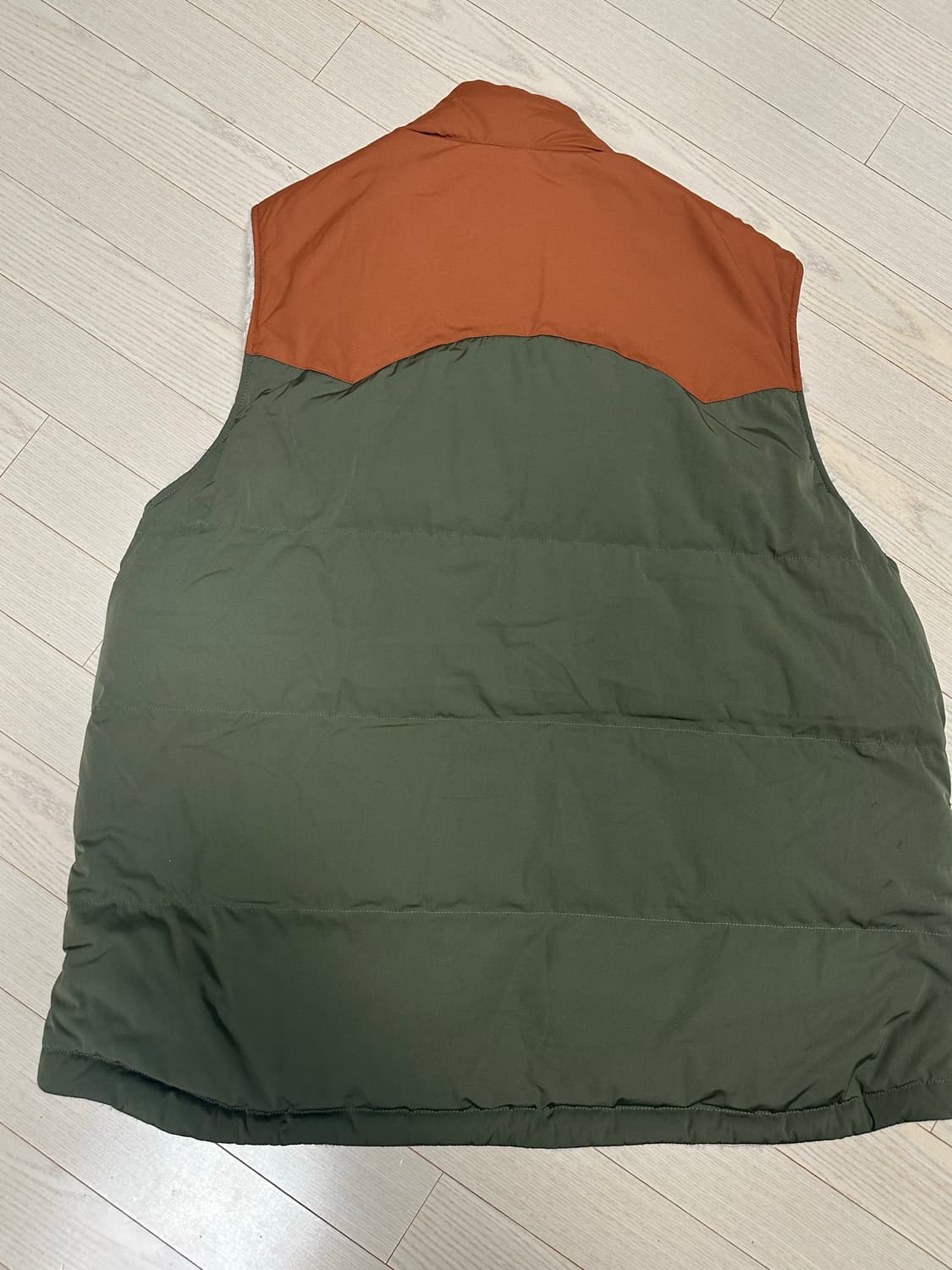 파타고니아 양면 리버시블 패딩조끼 XL 판매 상품이미지3