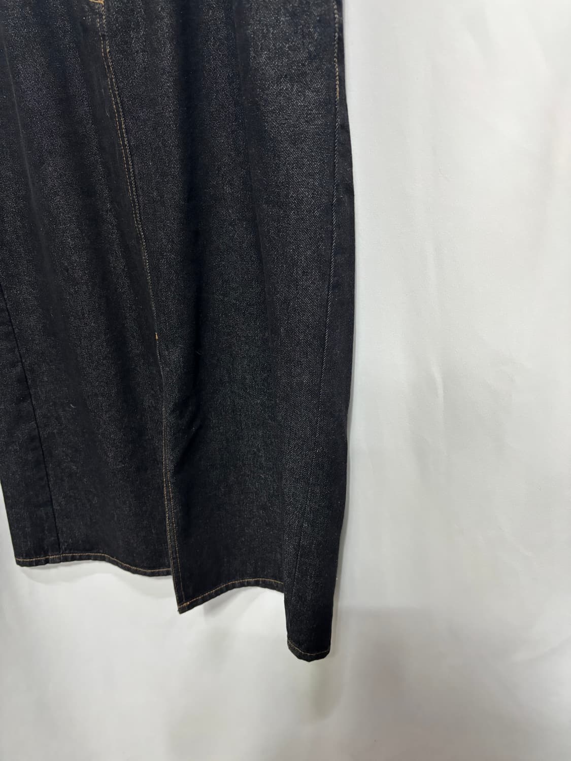 나안코브 다크 데님 롱 스커트 M 상품이미지3