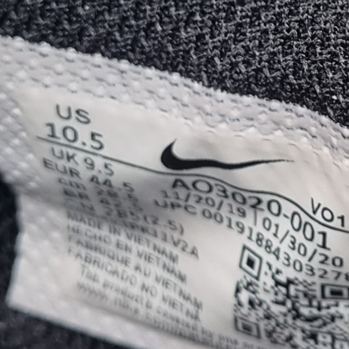 나이키 에어맥스 타이파 남성운동화285 상품이미지6