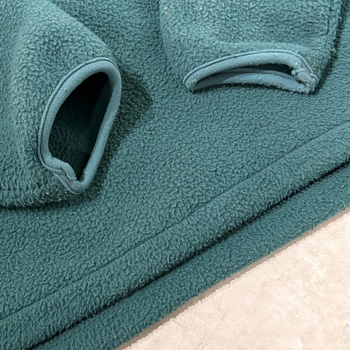 90s USA 🇺🇸 콜롬비아 플리스 신칠라 스냅티 풀오버 후리스 상품이미지3