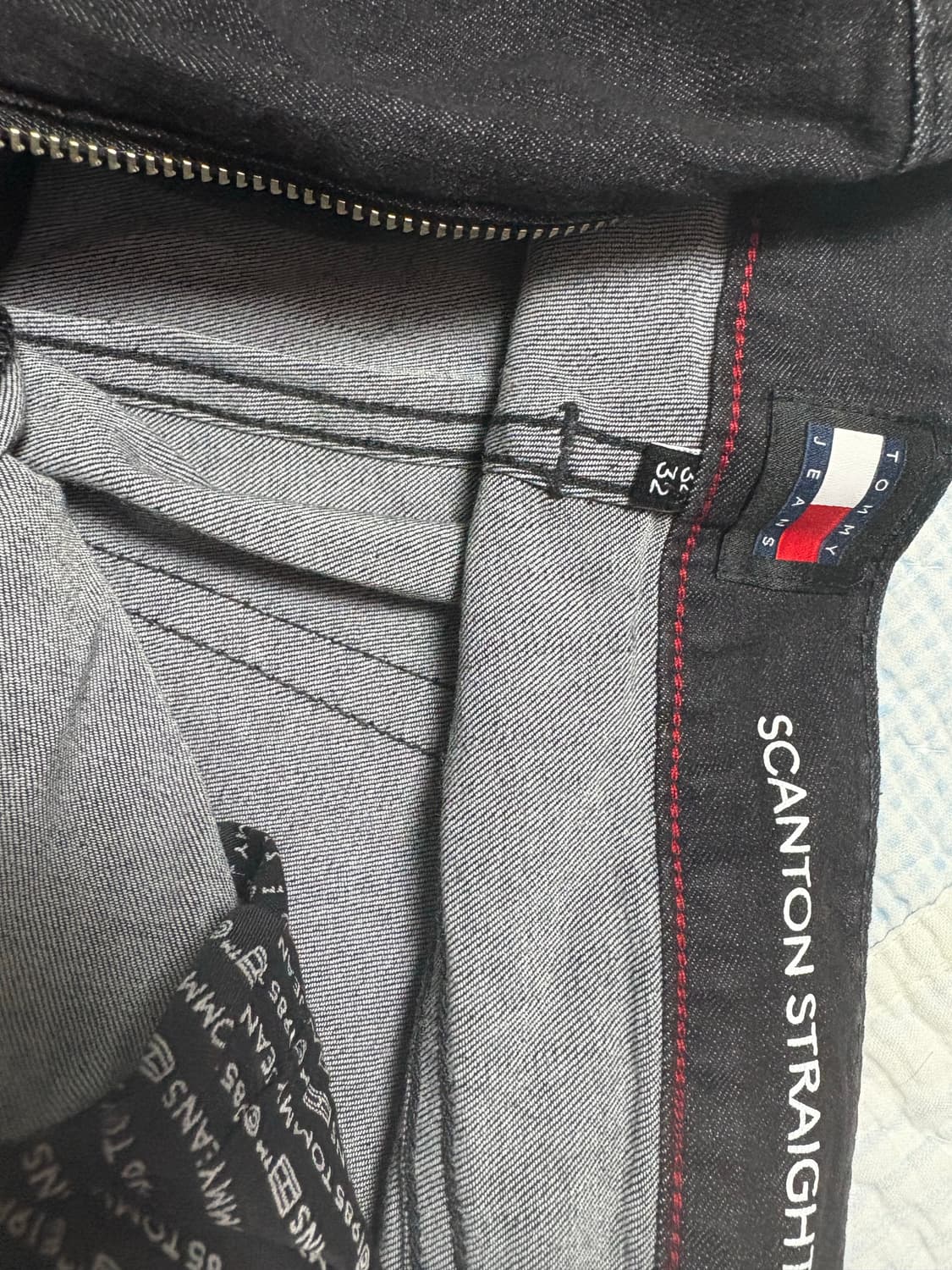 타미진스 블랙진 34W/32L 상품이미지2