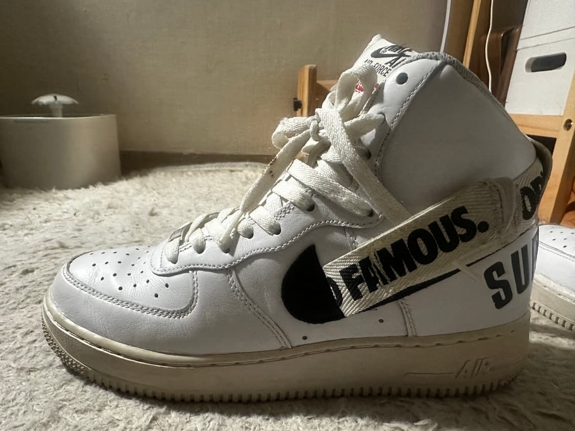 슈프림x나이키 에어포스 하이 265 상품이미지6