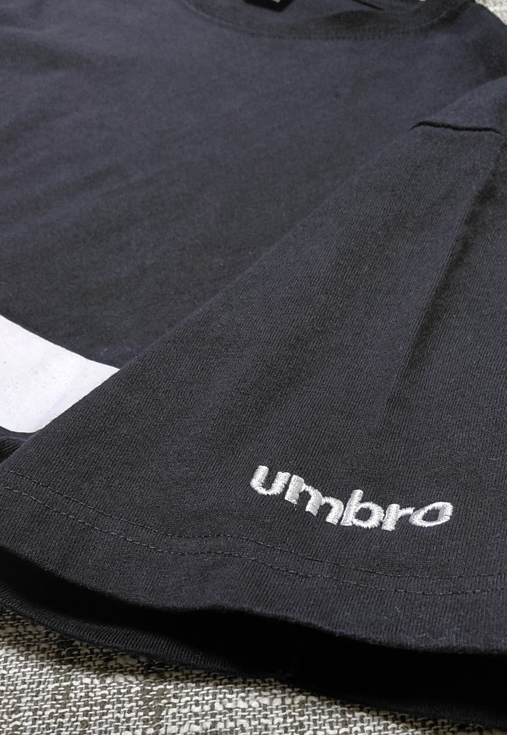 [L] 엄브로(UMBRO) 반팔 티셔츠 블랙 상품이미지8