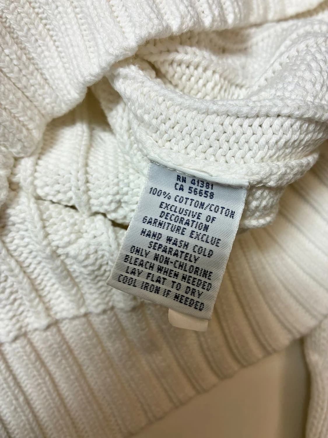 폴로 랄프로렌 00's 꽈배기 니트 PN8119 상품이미지8