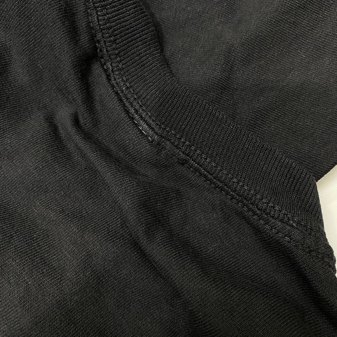 스투시 x 아워레가시 워크샵 스윌 피그먼트 다이드 티셔츠 블랙 상품이미지2