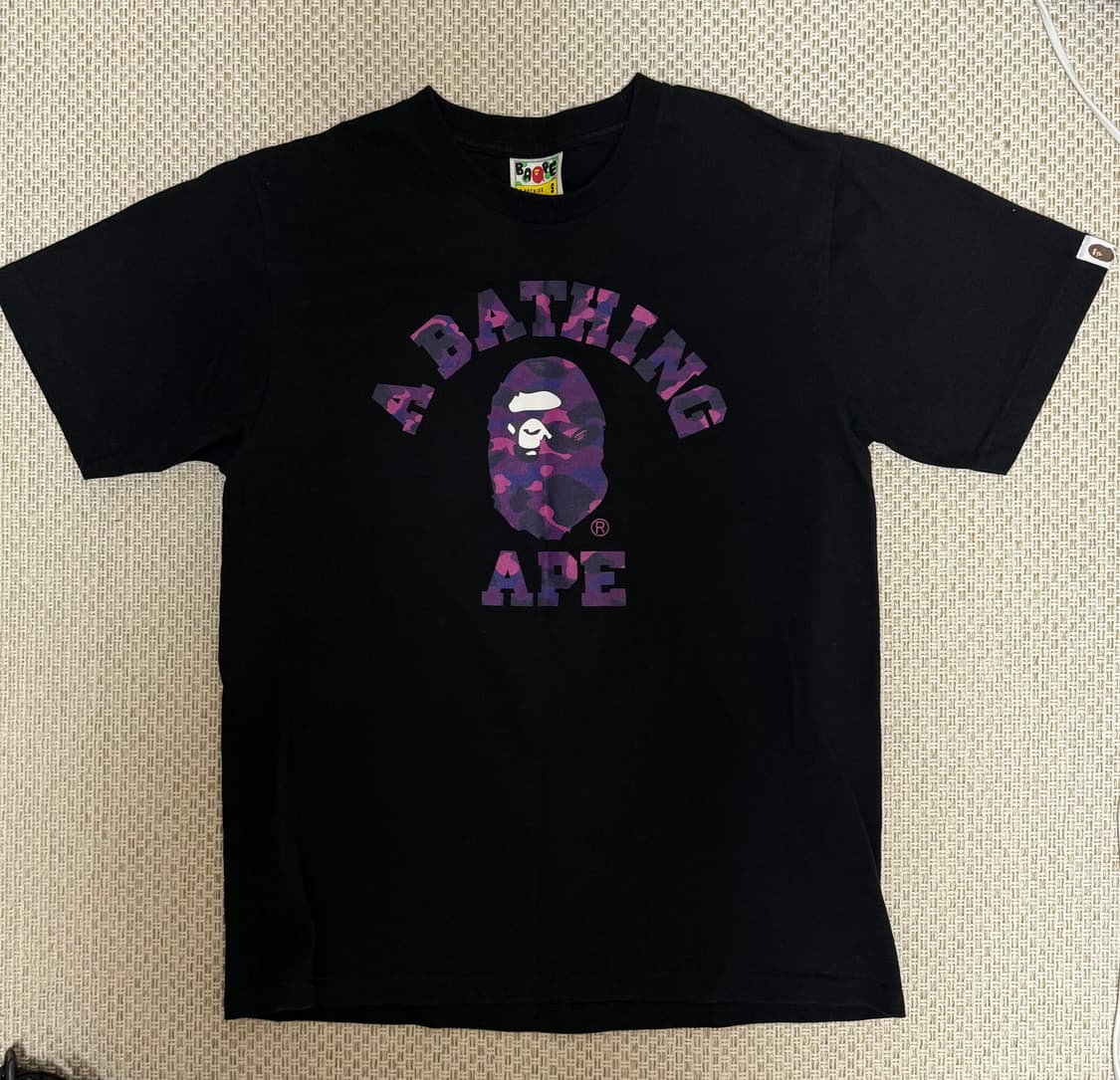 베이프 카모 컬리지 반팔(s) 상품이미지1