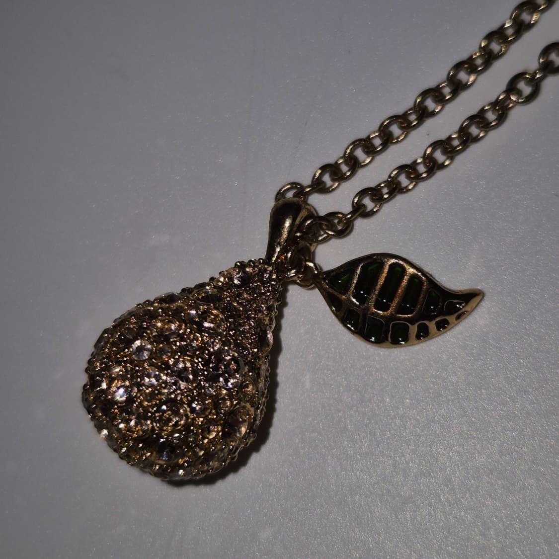 08s 한정 마크제이콥스 크리스탈 빅 서양배 목걸이 상품이미지10